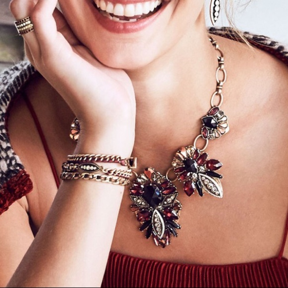 Chloe + Isabel Fair Isle Statement necklace
